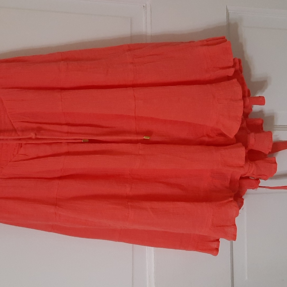NWT FREE PEOPLE WATERMELON DRESS SZ S - Picture 3 of 12